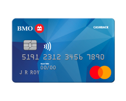 Student BMO CashBack Mastercard credit card